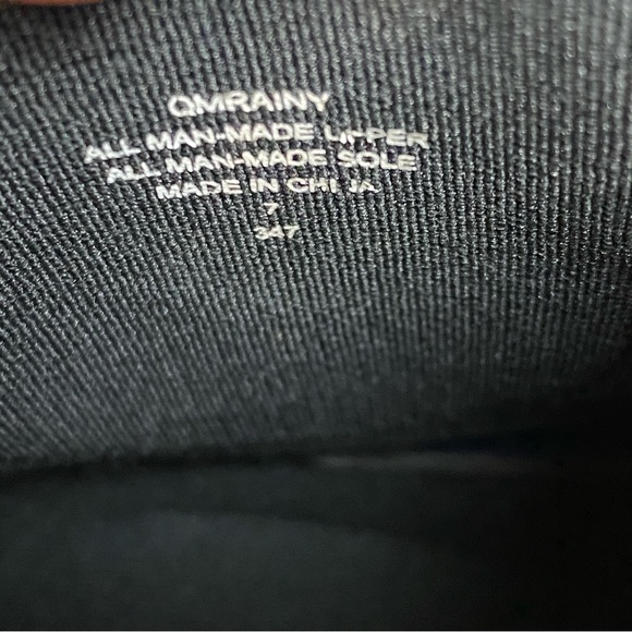 Marc Fisher Rain Boots Ankle Womens Sz 7 Blue - Picture 6 of 6